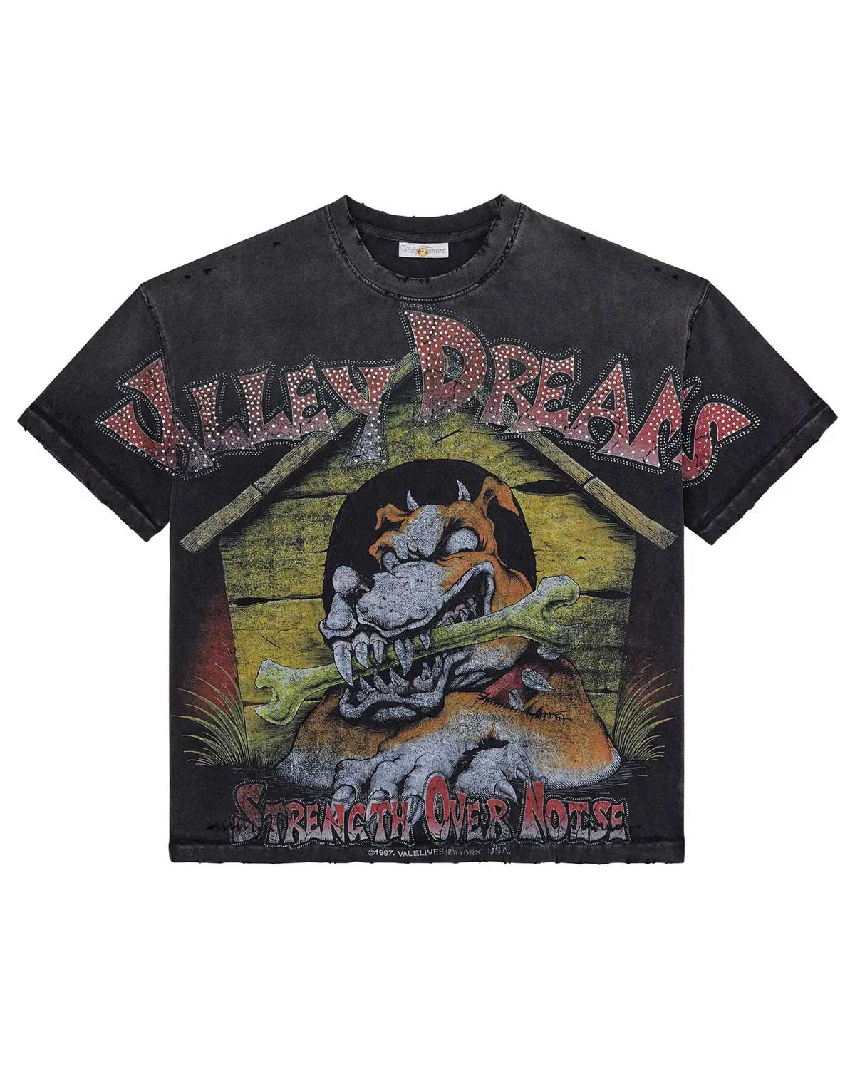 Vale Forever Doghouse Bling T-Shirt Black