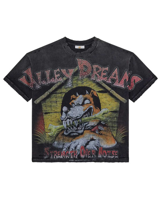 Vale Forever Doghouse Bling T-Shirt Black