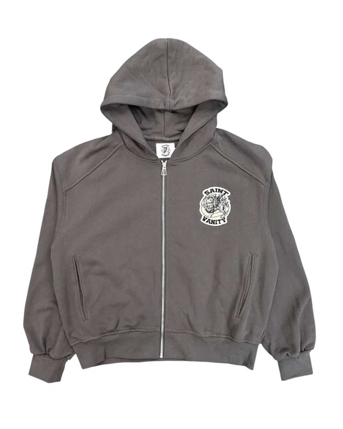 Saint Vanity Uniform Zip-Up Grey