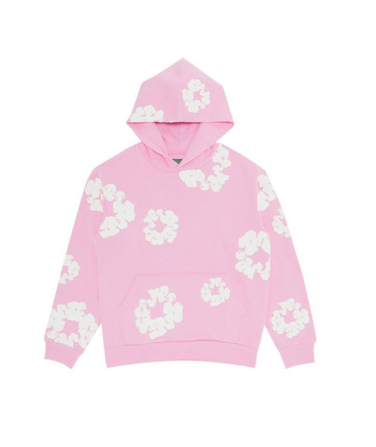 Denim Tears The Cotton Wreath Hoodie Pink