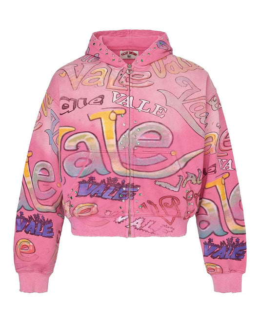 Vale Forever Bubblegum Zip-Up Pink
