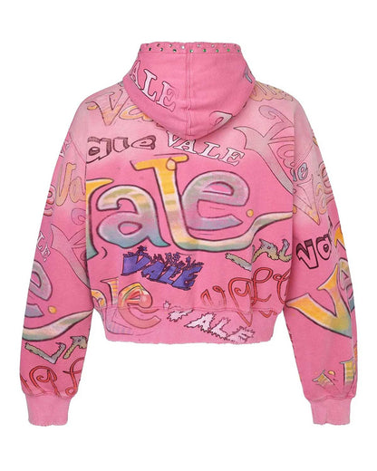 Vale Forever Bubblegum Zip-Up Pink