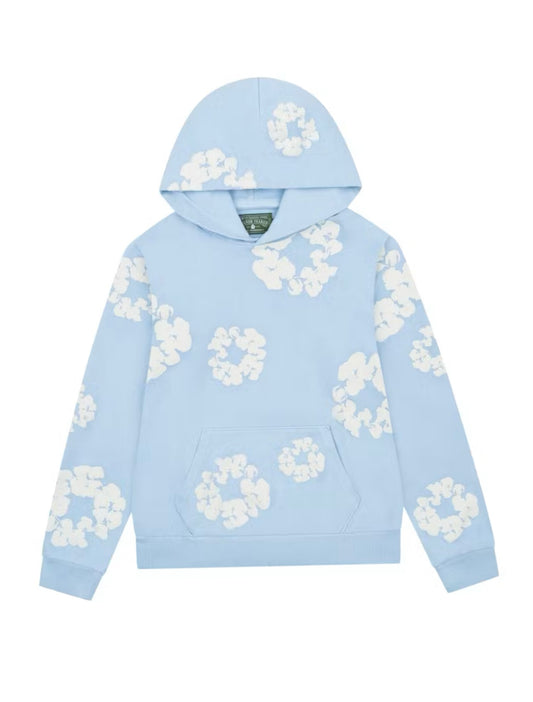 Denim Tears The Cotton Wreath Hoodie Powder Blue