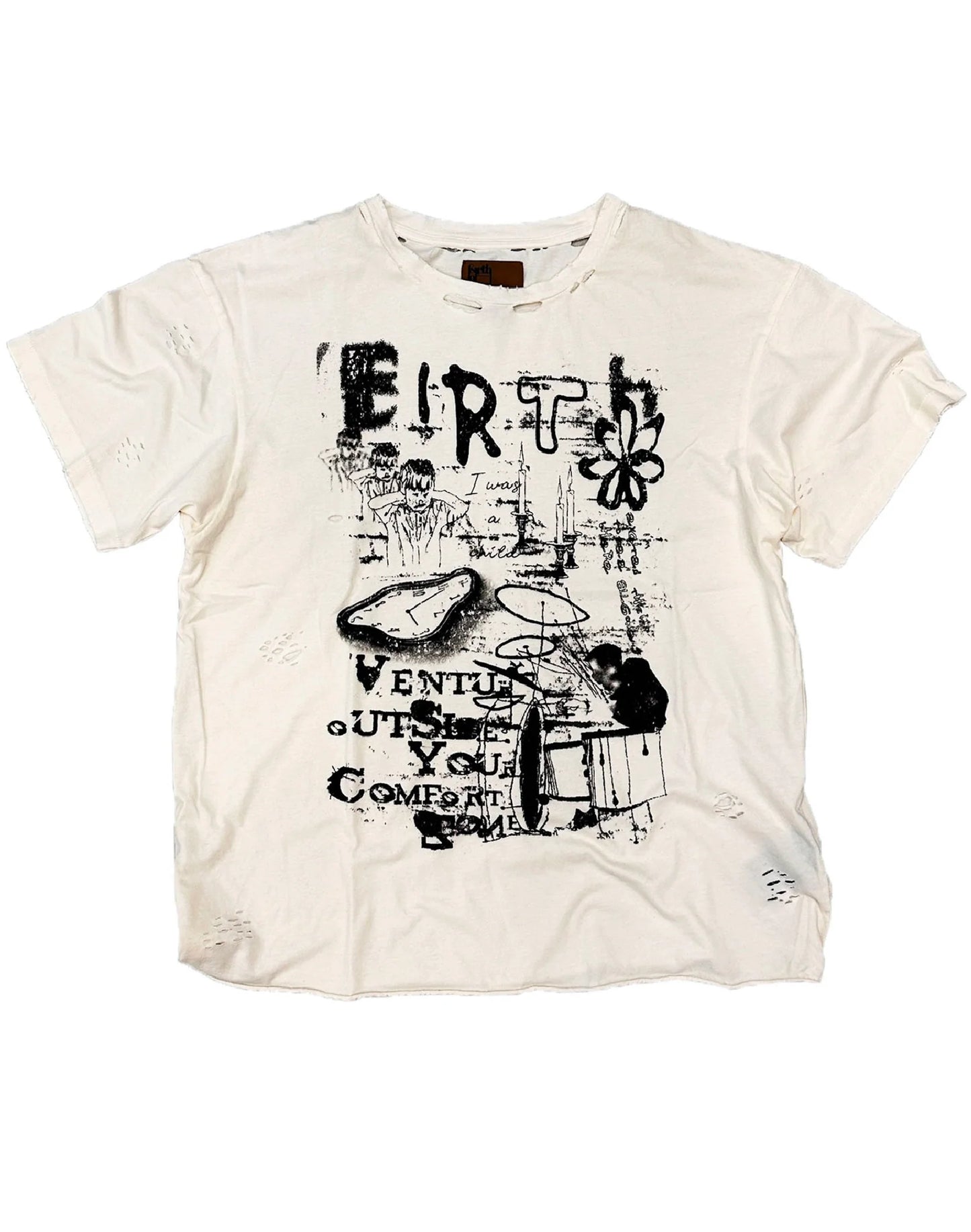 Birth Of Royal Child Blues Vintage T-Shirt Cream