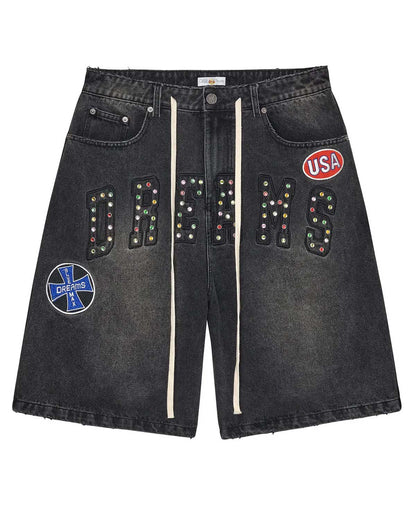 Vale Forever Dream Jean Shorts Black