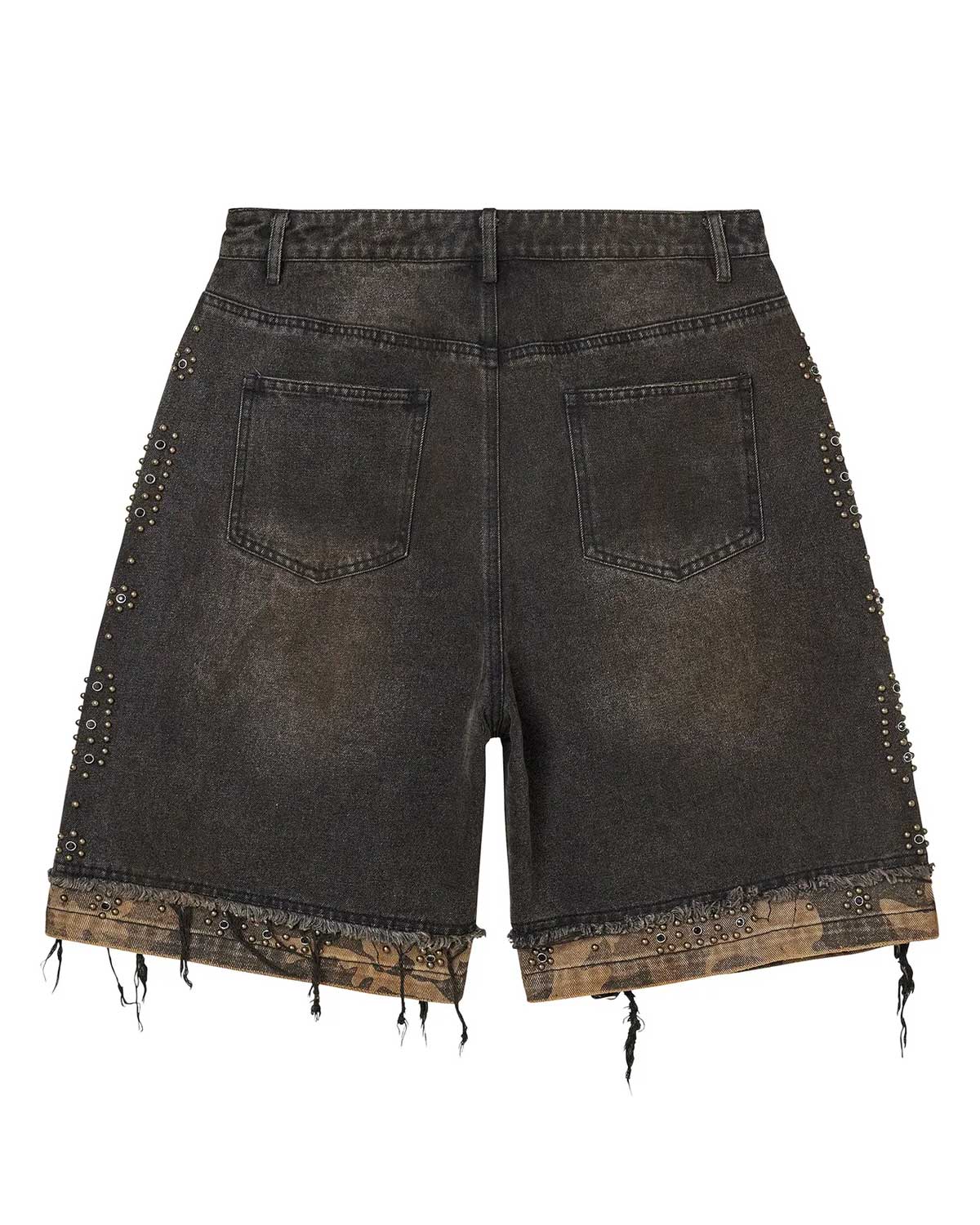 Vale Forever Double Jean Shorts Black