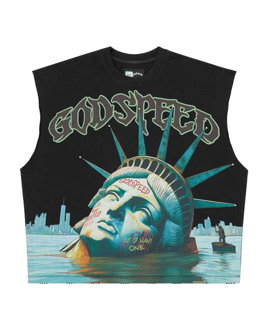 Godspeed Sunken Liberty Sleeveless Black