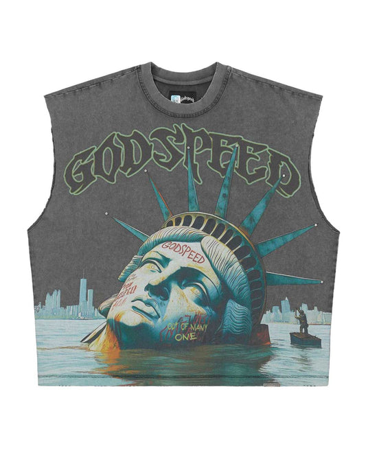 Godspeed Sunken Liberty Sleeveless Grey