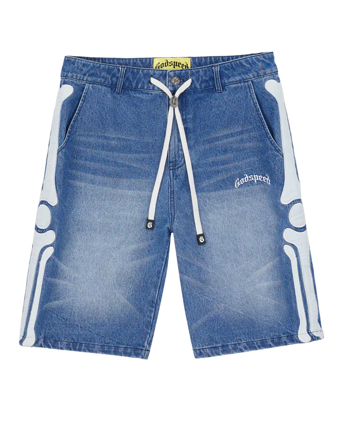 Godspeed Femur Jean Shorts Blue