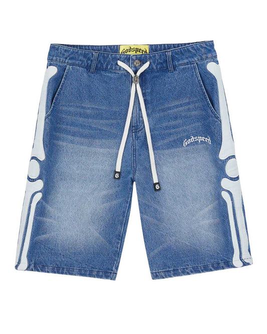 Godspeed Femur Jean Shorts Blue
