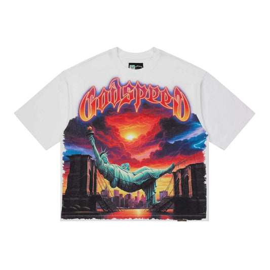 Godspeed Burnt Bridges T-Shirt White