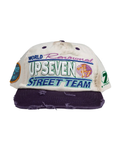 Up7 Intl Street Team Hat White/Purple