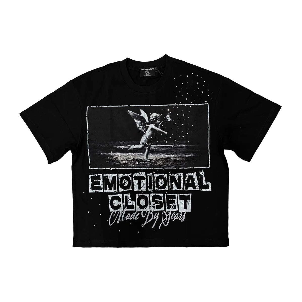 Mixed Emotion Scar T-Shirt Black