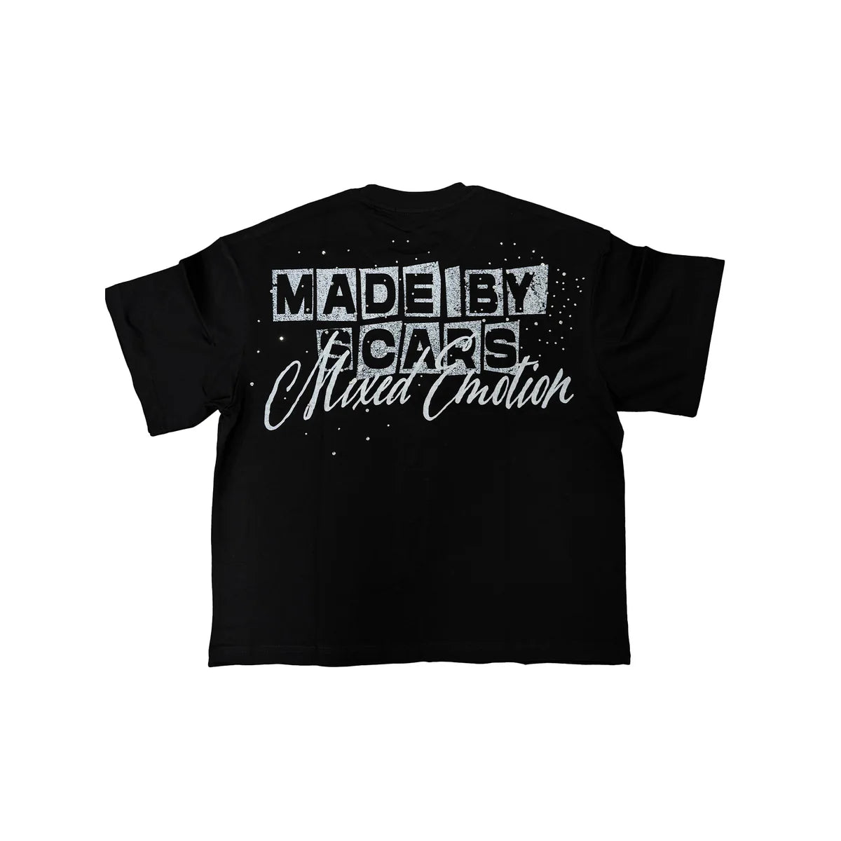 Mixed Emotion Scar T-Shirt Black