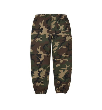 Supreme Satin Applique Sweatpants Woodland Camo