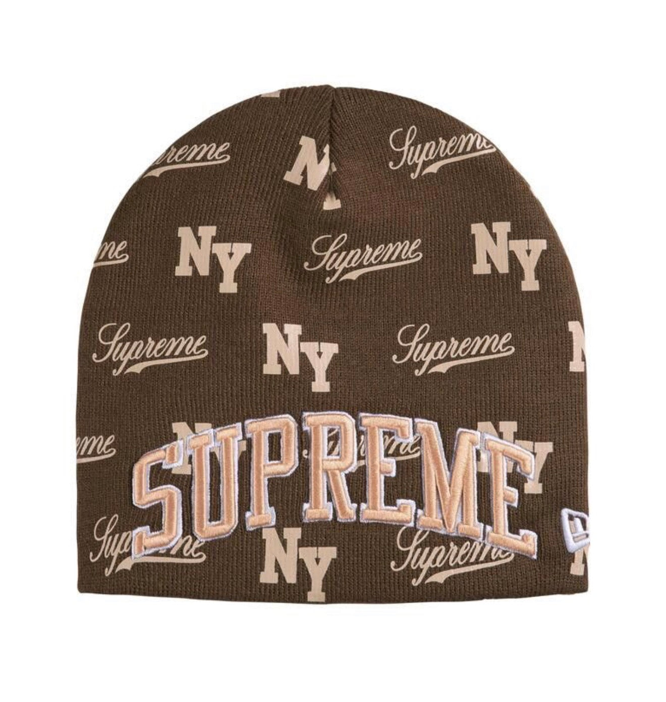 Supreme New Era Monogram Beanie