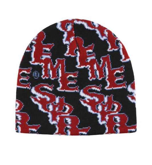 Supreme Slanted Gothic Outline Beanie