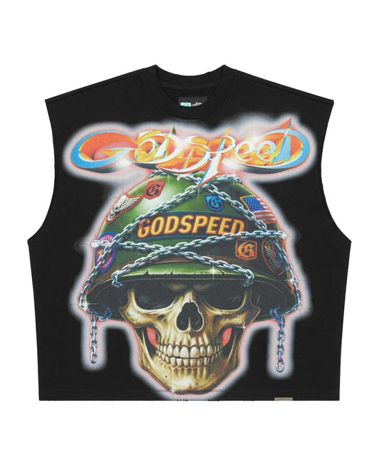 Godspeed Badges Of Honor Sleeveless Black