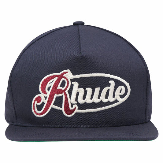 Rhude Script Hat Navy