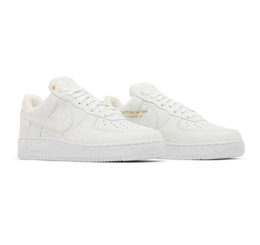 Louis Vuttion x Air Force 1 Triple White