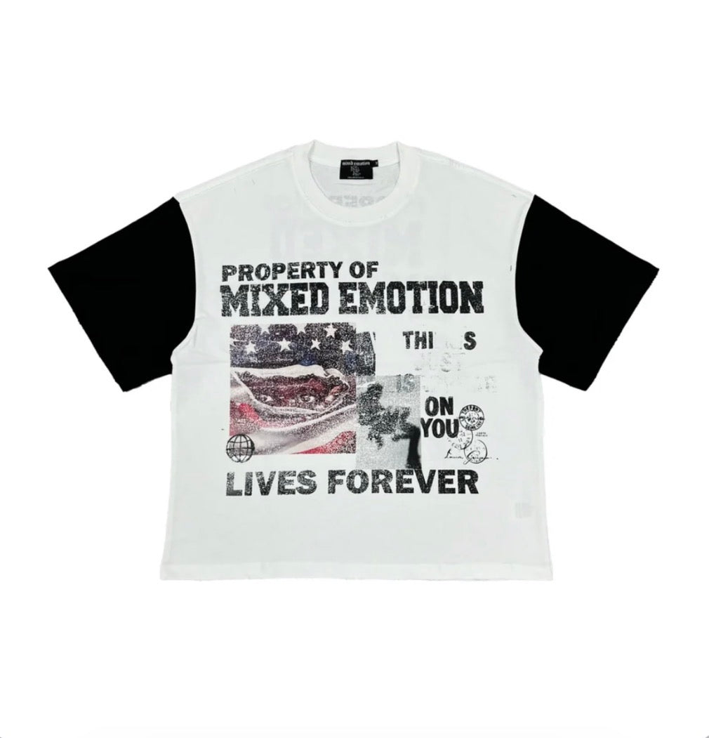 Mixed Emotions Property T-Shirt White