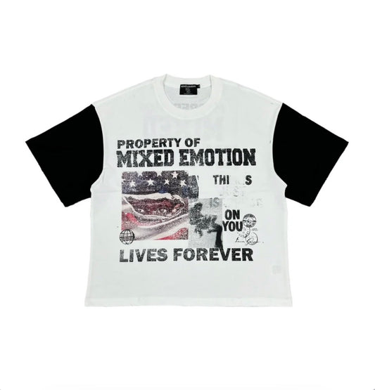 Mixed Emotions Property T-Shirt White