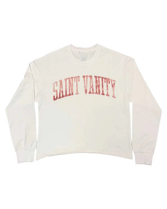 Saint Vanity Standard Long Sleeve White/Red