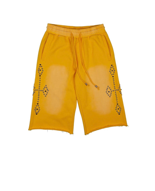 Commons Rivet Shorts Yellow