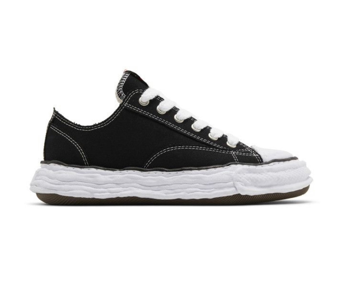 Maison Mihara Yasuhiro Peterson 23 OG Sole Canvas Low Black/White