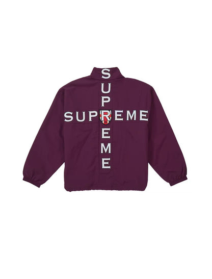 Supreme Cross Track Sweatsuit Plum