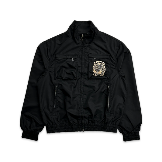 Saint Vanity Cargo Nylon Jacket Black