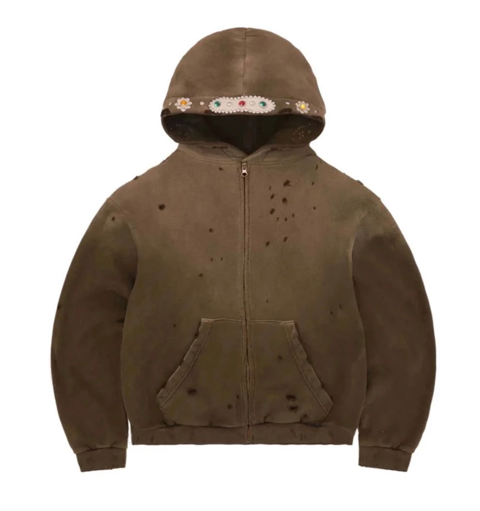 Bravest Studios Sapphire Zip-Up Brown