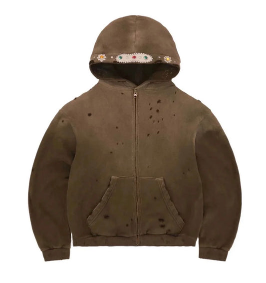 Bravest Studios Sapphire Zip-Up Brown