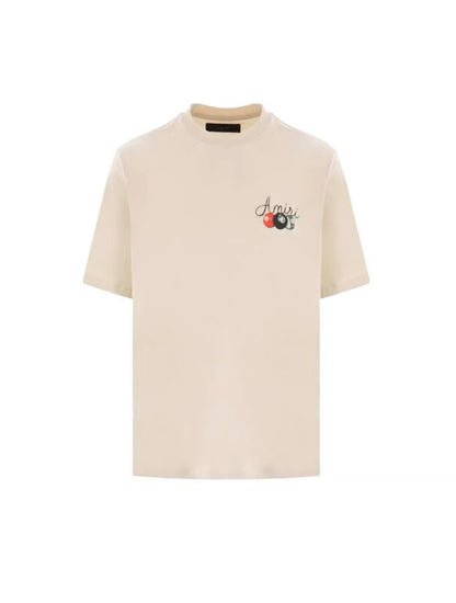 Amiri Pool Cue T-Shirt Alabaster