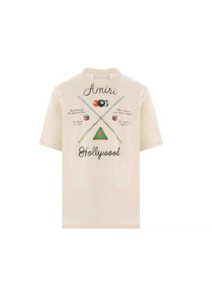 Amiri Pool Cue T-Shirt Alabaster