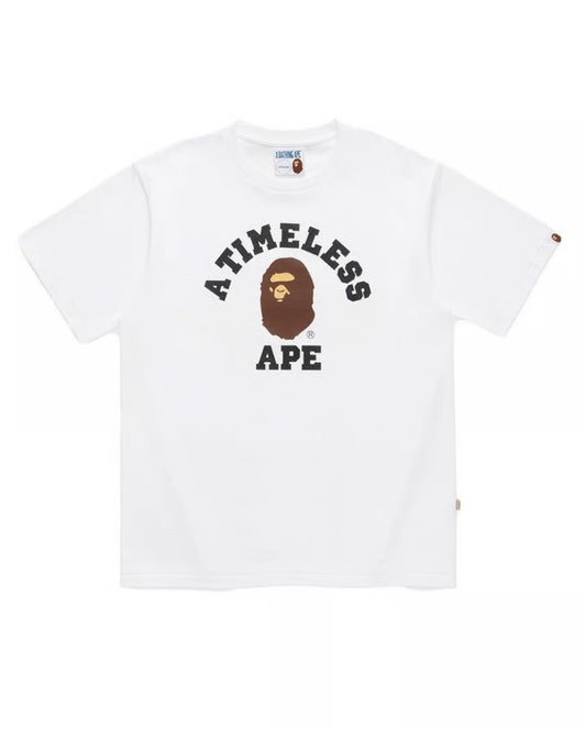 Bape X JJJJound A Timeless Ape T-Shirt White