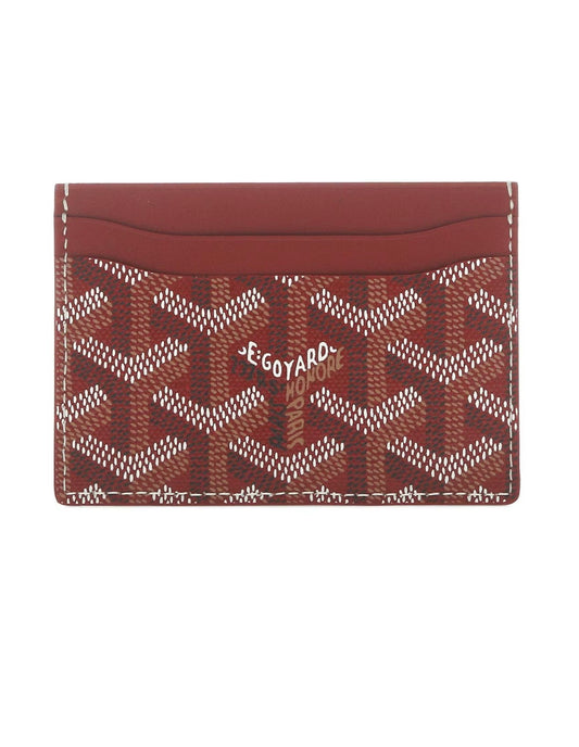 Goyard Saint Sulpice Card Holder - Red