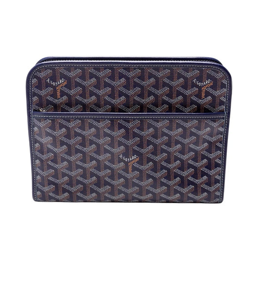 Goyard Jouvence Toiletry PM Bag - Navy Blue