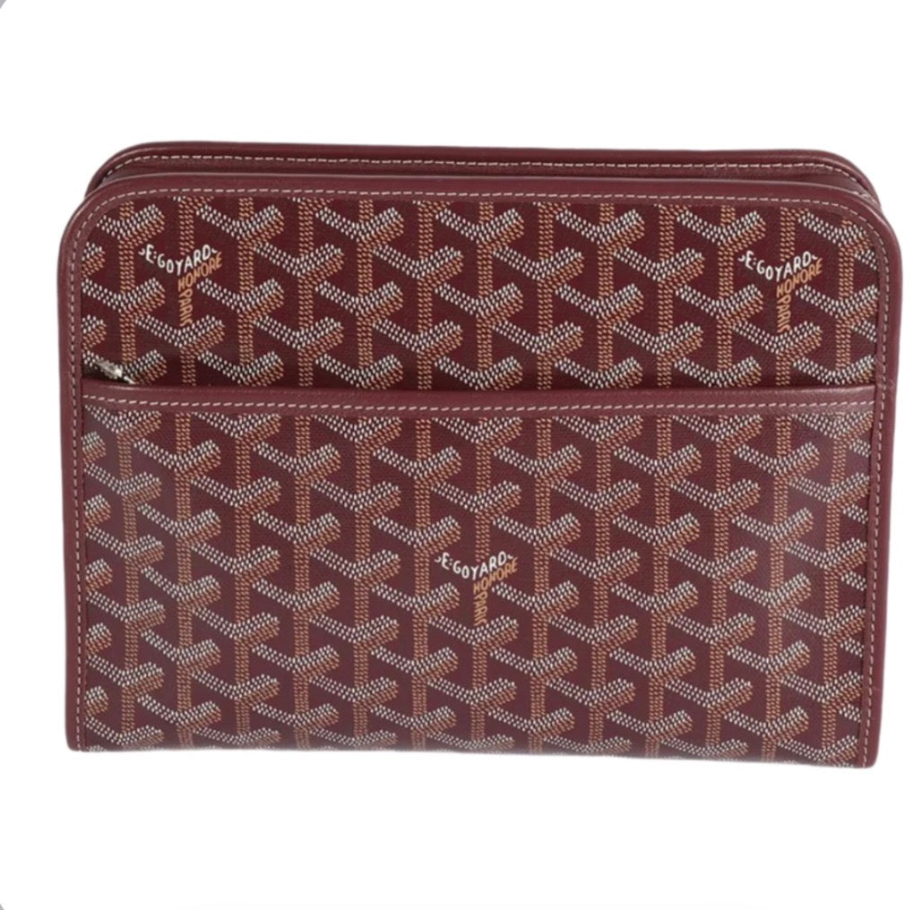 Goyard Jouvence Toiletry PM Bag - Burgundy