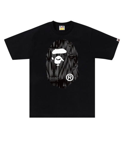 Bape Speed Racer Big Ape Head T-Shirt Black