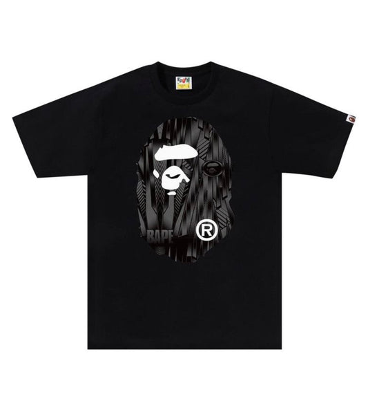 Bape Speed Racer Big Ape Head T-Shirt Black