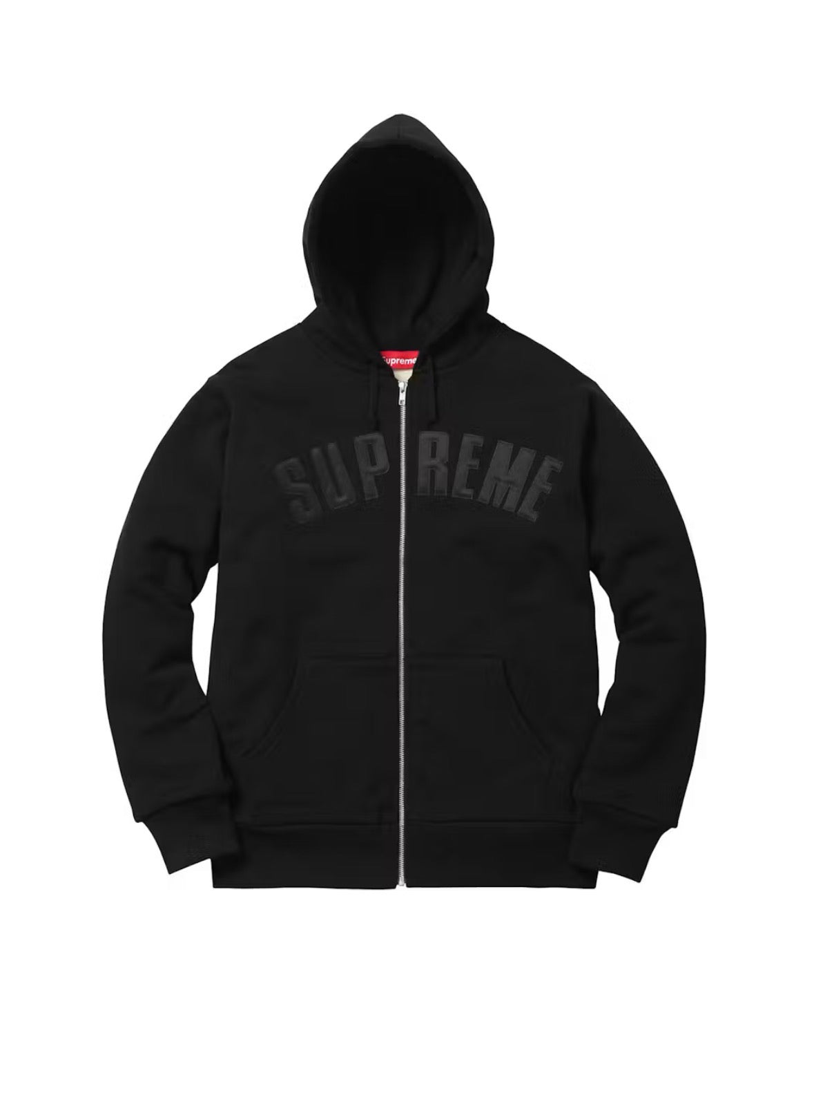 Supreme Arc Logo Thermal Zip-Up Black
