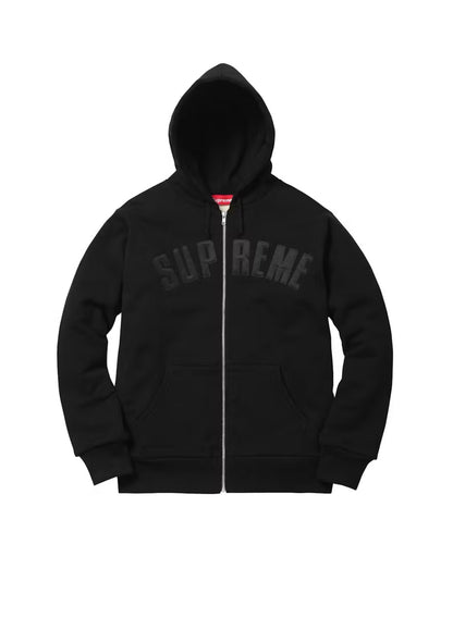 Supreme Arc Logo Thermal Zip-Up Black