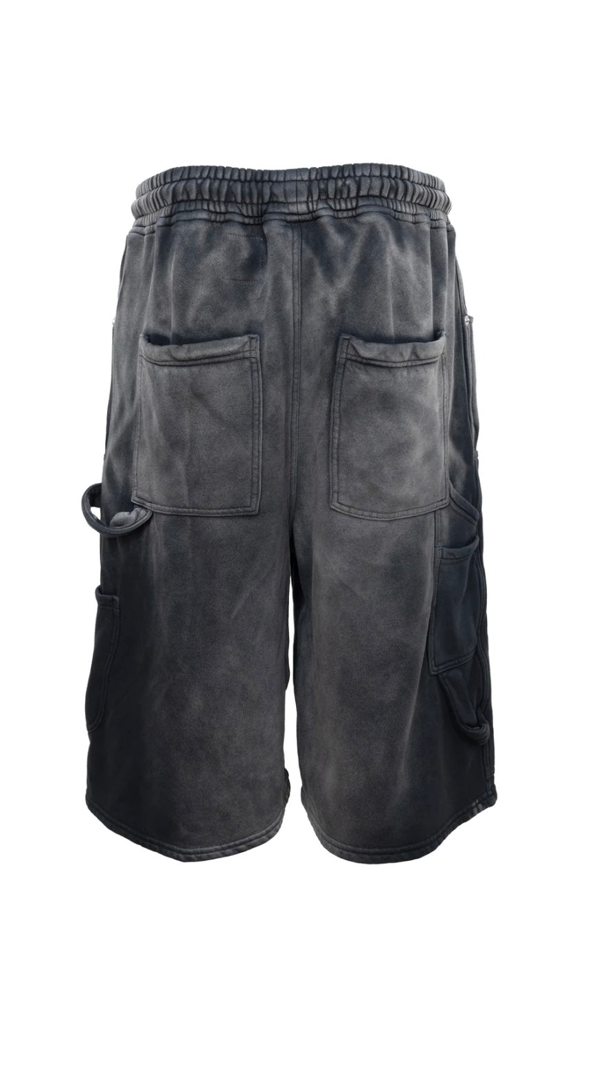 Hellstar Terry Carpenter Shorts Black