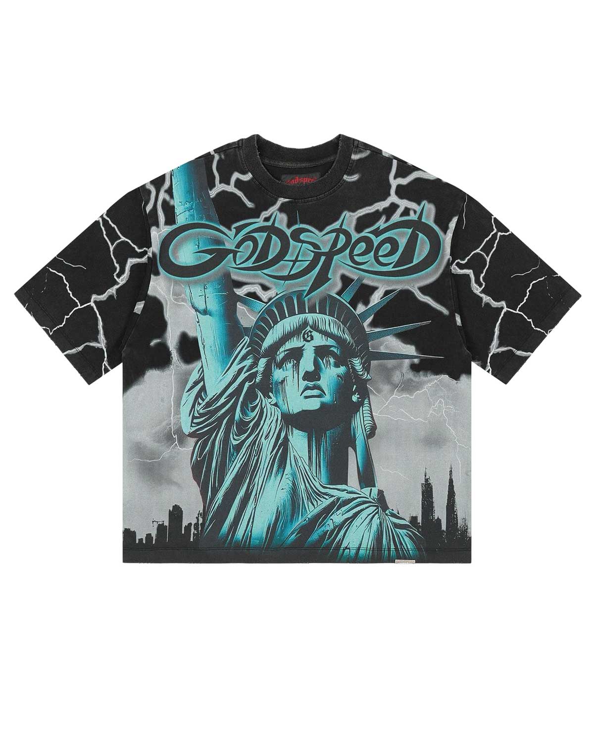 Godspeed Voltage T-Shirt Black/Grey