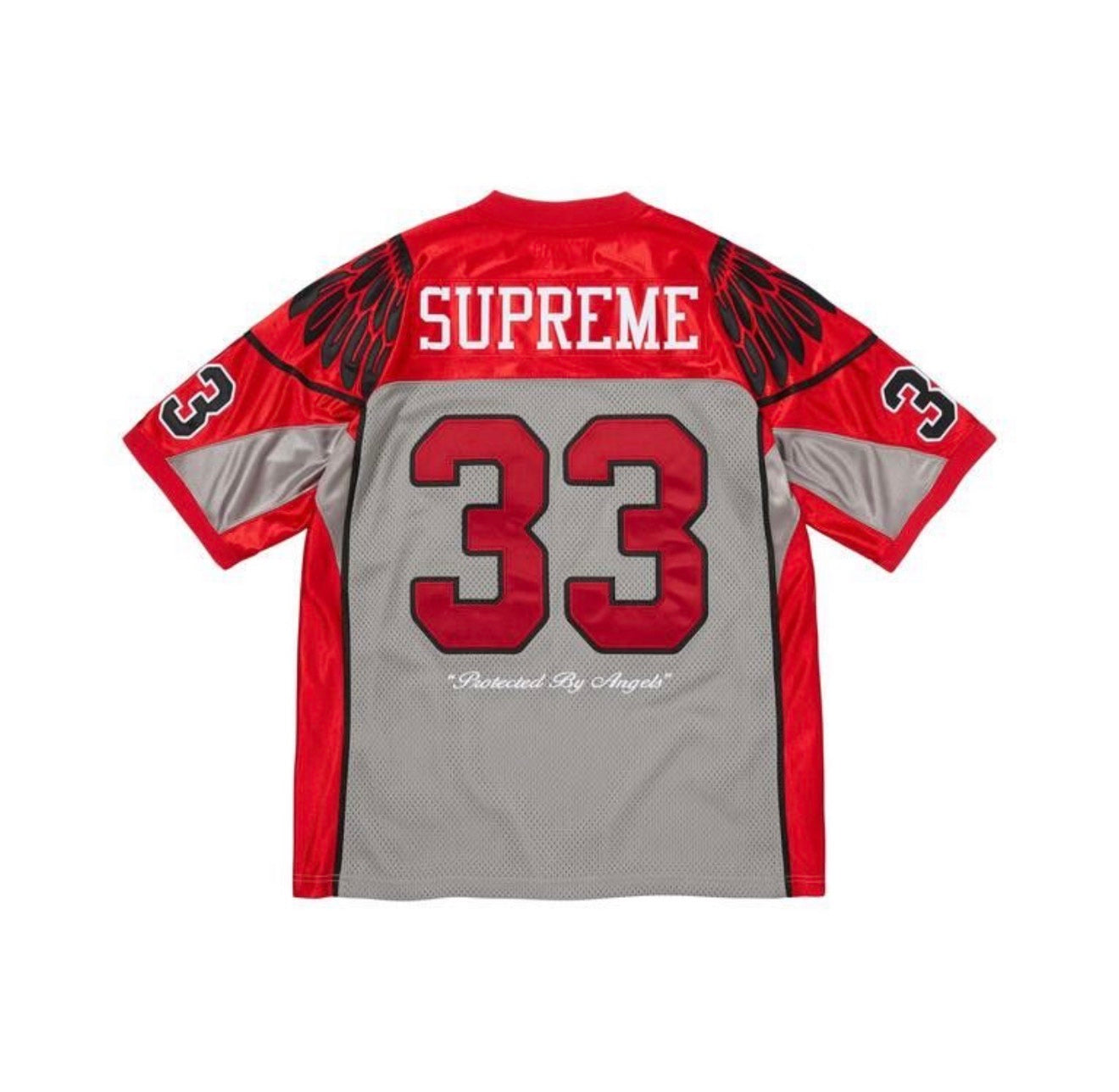 Supreme Wings Jersey Red/Grey