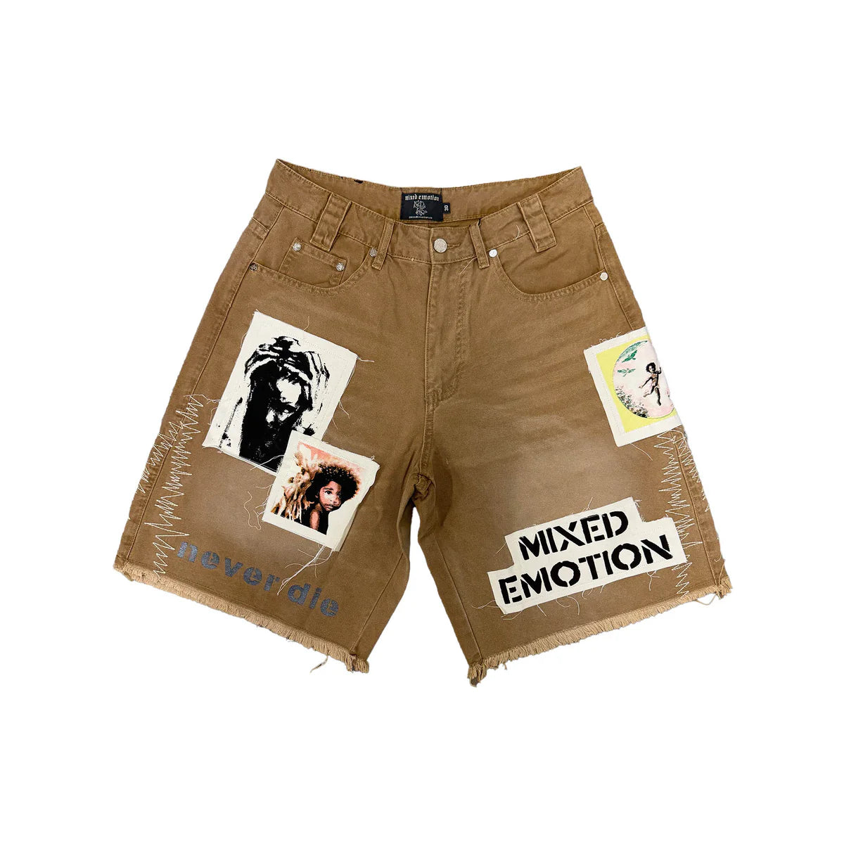 Mixed Emotion Chaos Carpenter Shorts Brown