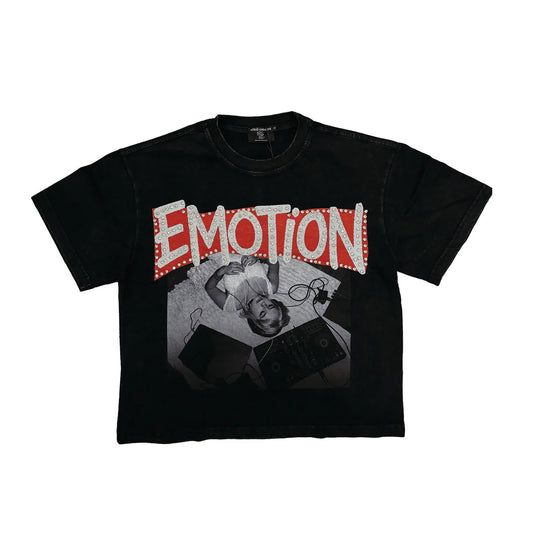 Mixed Emotion Tunes T-Shirt Black