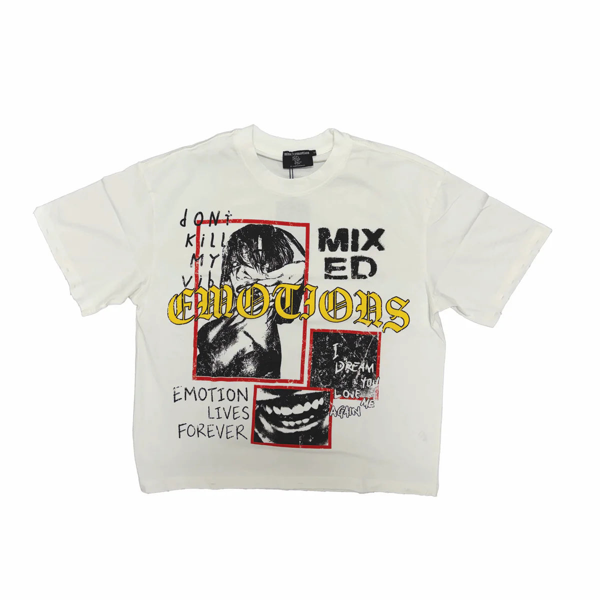 Mixed Emotion Forever T-Shirt White