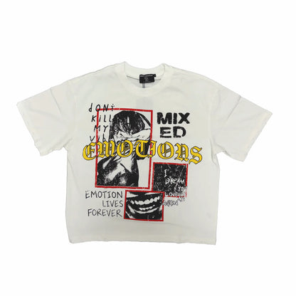 Mixed Emotion Forever T-Shirt White